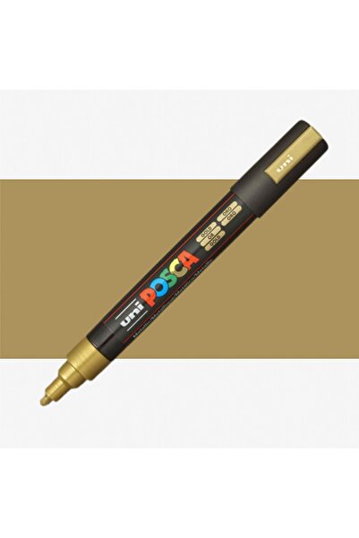 Uni قلم Posca ذهبي اللون - PC-5m (1.8-2.5mm)