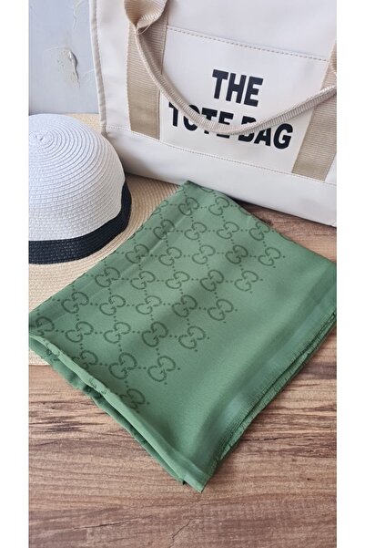 Nilbutik Σάλι με μείγμα από βαμβάκι και μεταξωτό σχέδιο