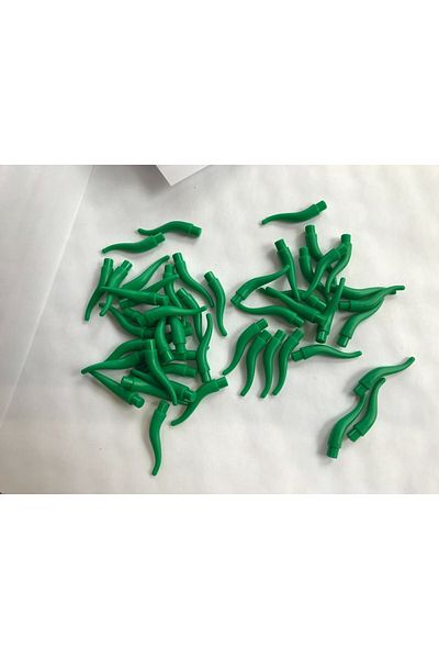 LEGO Original Creator Accessory Moc Custom Long Horn Animal Ox Horn Green 2 Pieces to Send