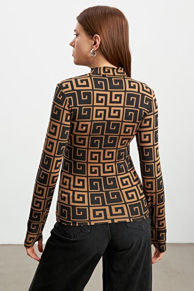 Bipantolon Γυναικείο σώμα καμήλας με τετράγωνο λαβύρινθο με λεπτομέρεια