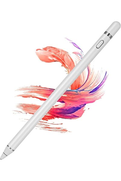 Dolia Xiaomi Mi Pad 5 Uyumlu Tablet Kalemi Kapastif Şarjlı Universal Tablet Kalemi