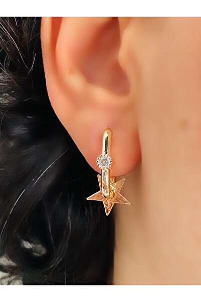 Besito Aksesuar Özel Seri Yıldızlı Göçmen Küpesi