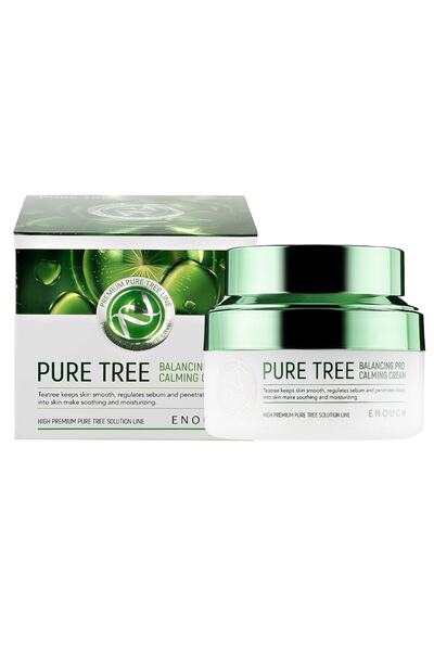 Enough Pure Tree Çay Ağacı Yağı Içeren Sakinleştirici Yüz Kremi 50 ml