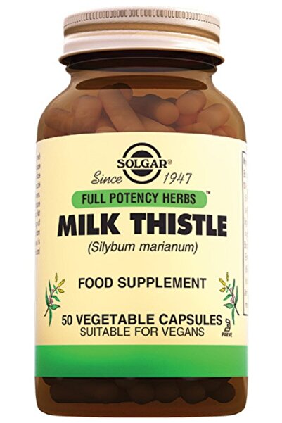 Solgar Milk Thistle 50 Kapsül (milk Tistle)