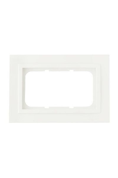 MONO 102- 010000 -165 Despina White Double Socket Frame