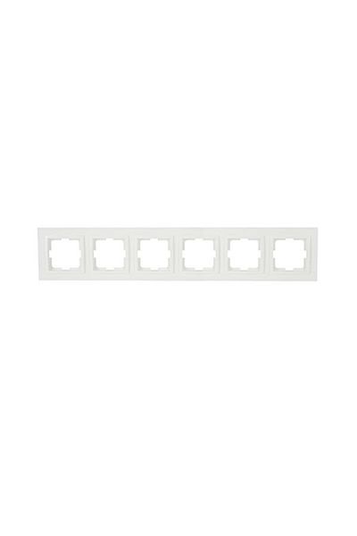 MONO 102- 010000 -166 Despina White Six Frame