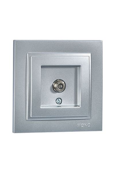 MONO 500-002105-130 Despina Silver F Connector - Frameless Connection Apparatus