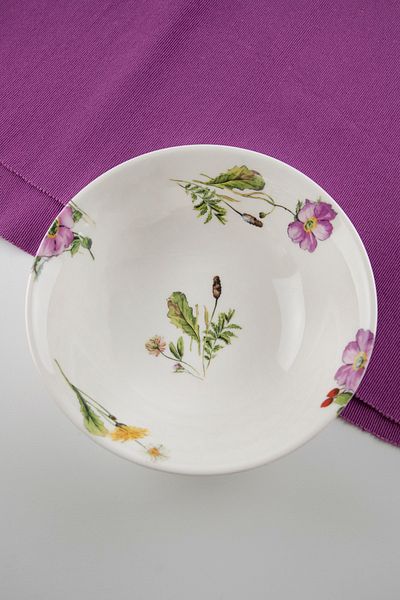 Bursa Porselen Dekor Meadow Large Salad Bowl