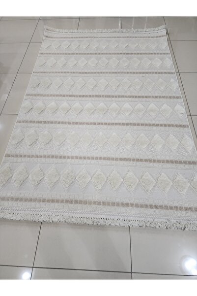 Vivaldi Home Havana 3003 Krem Yeni Trend Dekoratif(decorative) Modern Halı