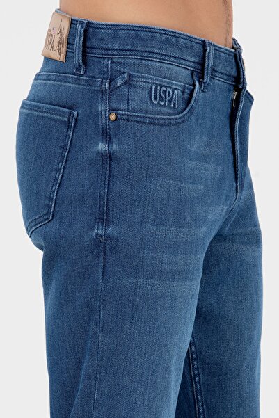 U.S. Polo Assn. U.s. Polo Erkek Simfit Denim Pantolon 1583369 Keon-a 021 Açık Mavi