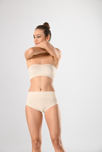 Miss Fit 3001 Γυναικείο Μάλλινο Σλιπ Χωρίς Ραφή με Υποστήριξη για Σχηματισμό Γλουτών