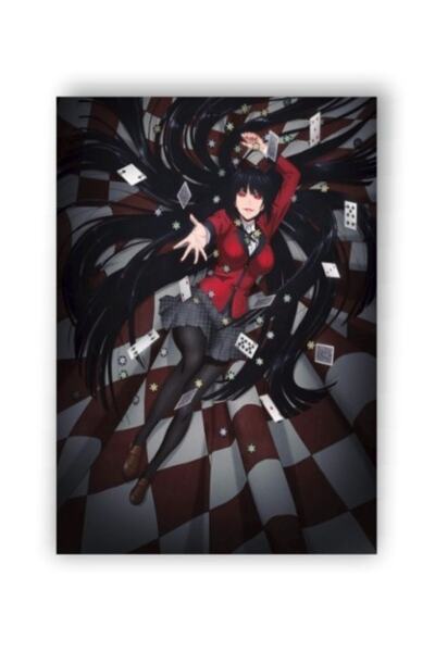 fırsatlar diyarı Kakegurui Jabami Yumeko Anime Poster - Yüksek Çözünürlük Hd ...