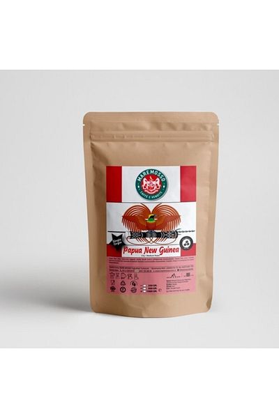 Mare Mosso Caffe ê Vendite Papua New Guinea Elimbari A - Local Core Filtered Coffee 250 Gr.Moka Pot
