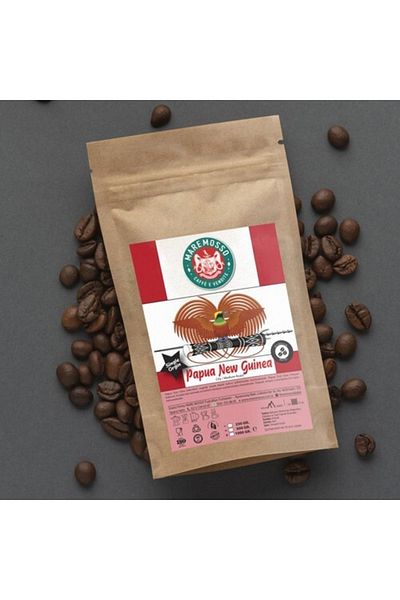 Mare Mosso Caffe ê Vendite Papua New Guinea Elimbari A - Local Core Filtered Coffee 250 Gr.Moka Pot