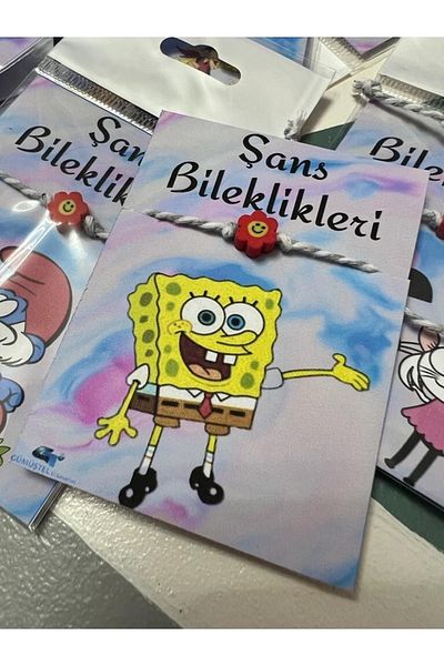 GÜMÜŞTEL EL SANATLARI Handmade Fimo Character Special Card Bracelet Surprise