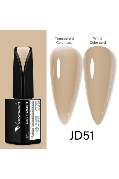 Venalisa 15 Ml Uv Led Kalıcı Oje Transparan Seri Jd51