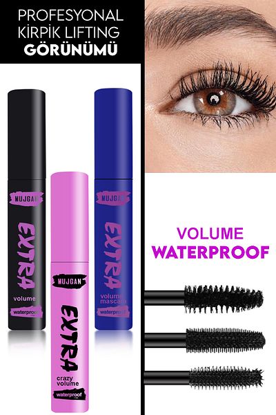Makeuptime Mt Extra Mascara Set of 3