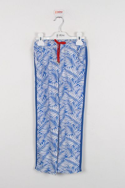 incity Girl's Leaf Patterned Saks Pants