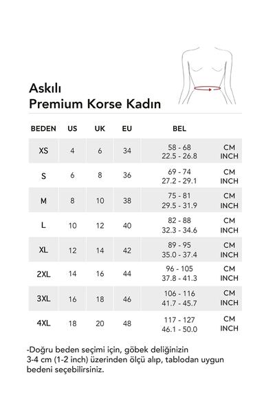 Donna Liberta Premium Corset with Straps, Waist and Belly Firming, Supported Lifter, Instantly Slimming by 2 Sizes