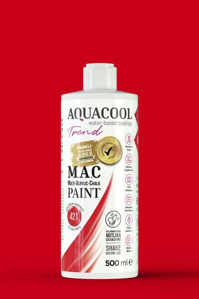 AQUA COOL Aquacool Trend Mac Boya Bayrak Kırmızı 421