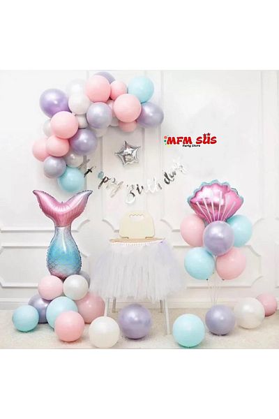 MFM Party Mermaid Foil Balloon Set