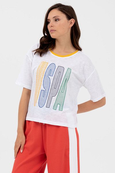U.S. Polo Assn. Tricou Confort cu sigla imprimata