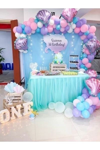 MFM Party Mermaid Foil Balloon Set