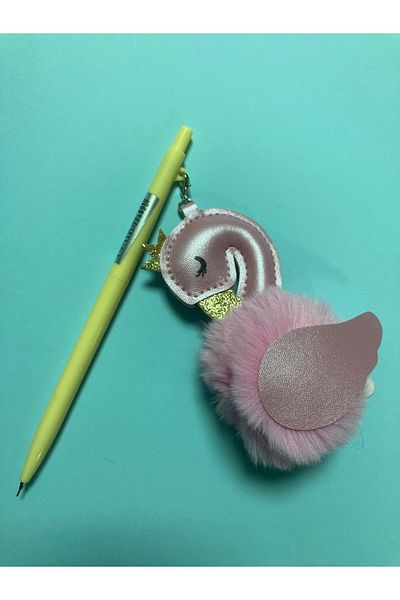 Logon Flamingo, swan, Pom-Pom 0.7 Tip Versatile Pen