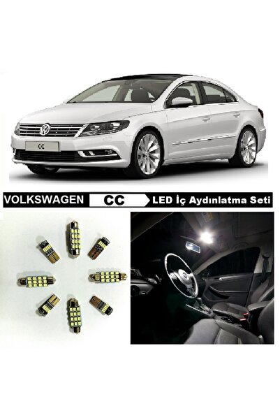 Fardoktoru Vw Cc Komple Beyaz Led Iç Aydınlatma Ampul Seti 11 Adet Led