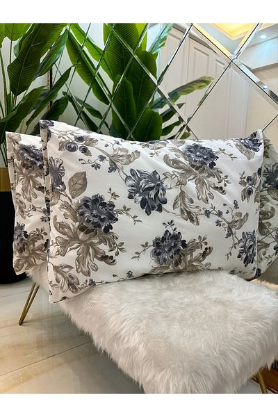 Özcan Ev Tekstil Комплект златисти калъфки за възглавница от 2 бр. 100% памук