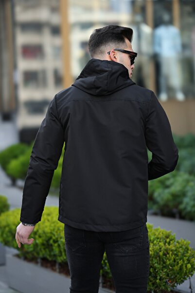 Helen Goods Чоловіча сезонна куртка з капюшоном нового сезону