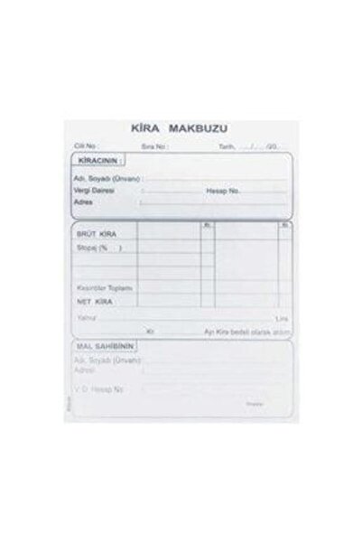 Genel Markalar Kira Makbuzu