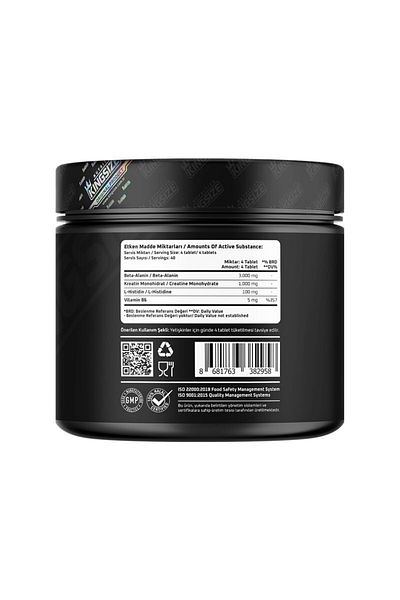 Kingsize Nutrition Beta Ala 9 Complex 160 Tablets