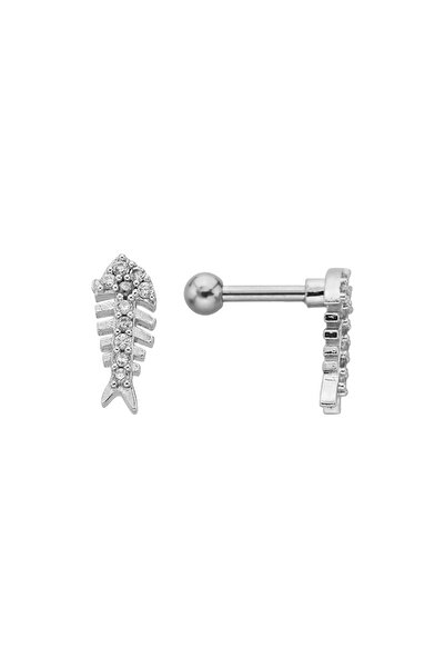 BY DİLEK ÇETİN ACCESSORY Çelik Kılçık Model Kıkırdak ,helix,tragus ,piercing
