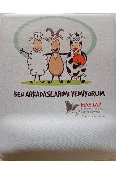 Haytap لوحة ماوس مع دعم للمعصم