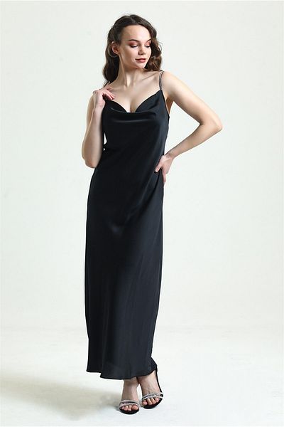 Magic Form 9795 - Degaje Collar Satin Jewelled Sling Nightgown