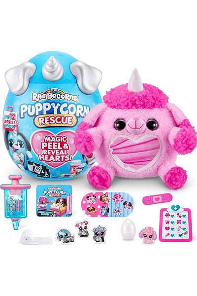 GIOCHI PREZIOSI Rainbocorns Puppycorn Surprise Animal Figure Series 5