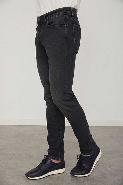 Cazador Ανδρικό τζιν παντελόνι με στενό πόδι Lycra Jazz 0729 Harden Denim Black Core Wash