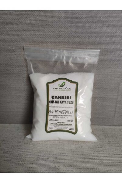 Dalbeyoğlu Bitkisel 84 Mineralli Öğütülmüş Doğal Çankırı Tuzu