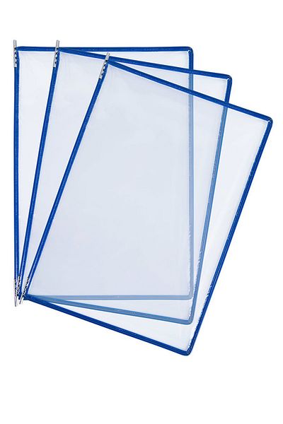 Kaizen Market 10 Pieces A4 Vertical Fireplace Desktop Unit Blue
