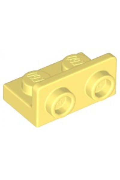 LEGO Original Creator Reverse Connection Part - 1X2 Light Yellow 4 Pieces Bracket