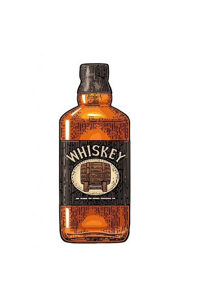 DÜKKAN DESİGN Viski Şişesi Yastık