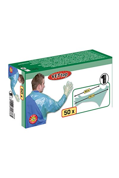 KERBL Vettop Tek Kullanımlık Veteriner Eldiveni