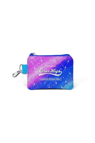 Coral High Pink Saks Color Changing Coin Purse 21779