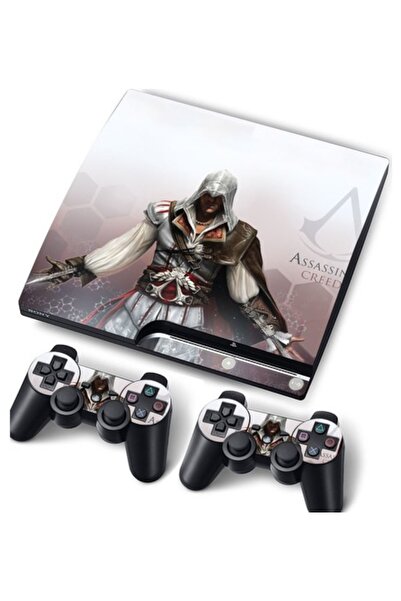 Sticker Market Ps3 Slim Assasinn Creed Playstation Kaplama Sticker Seti