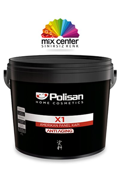 Polisan X1 Amerikan Panel Kapı Boyası 2,5 Litre (3,5 Kg) Krem