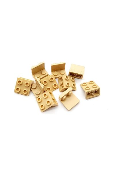 LEGO دعامة توصيل عكسية من Creator Moc 1 × 2 - 2 × 2 أسمر 4 قطع سيتم إرسالها