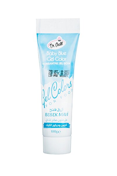 Dr. Gusto طلاء جل بيبي بلو تيوب 100 جرام