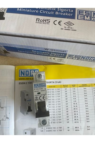 Esem 1x50 3ka Type C Automatic Fuse
