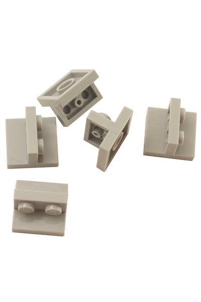 LEGO Original Creator Accessory Connection Part Bracket 2 X 2 - 1 X 2 Light Gray 4 Pieces Will Be Sent